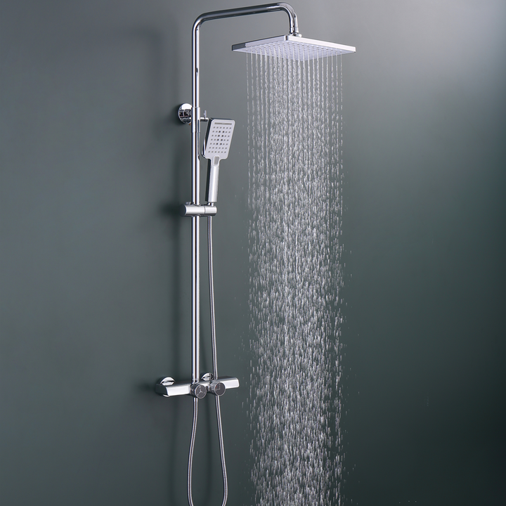 Opuluxify Thermostatic Shower System with 3 Water Outlet Modes - OP2033