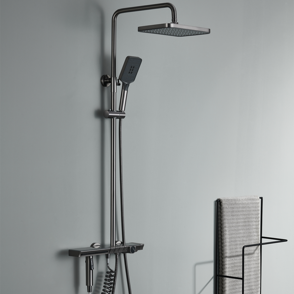 Opuluxify Thermostatic Shower System with Temperature Display - OP2051