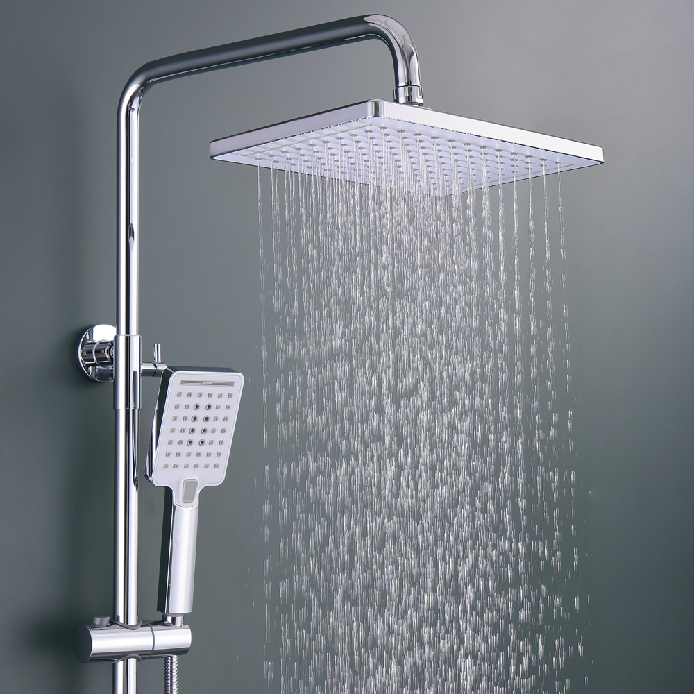 Opuluxify Thermostatic Shower System with 3 Water Outlet Modes - OP2033