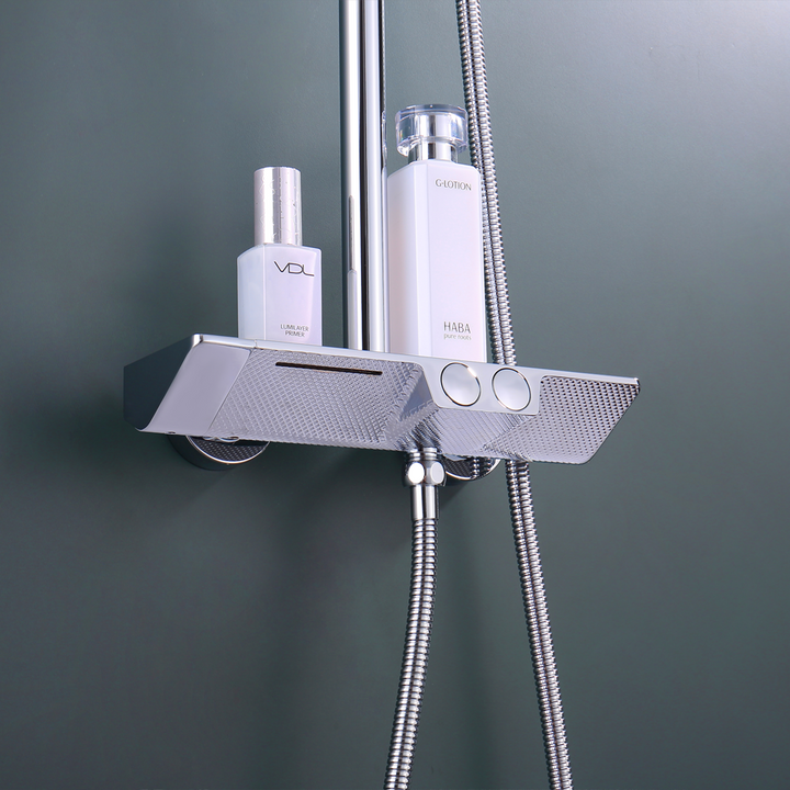 Opuluxify Thermostatic Shower System with 3 Water Outlet Modes - OP2021