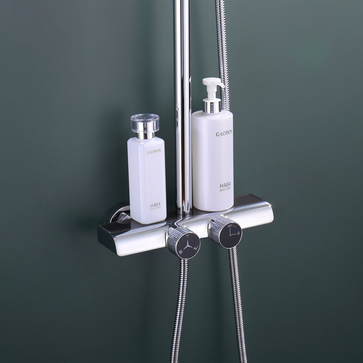 Opuluxify Thermostatic Shower System with 3 Water Outlet Modes - OP2033