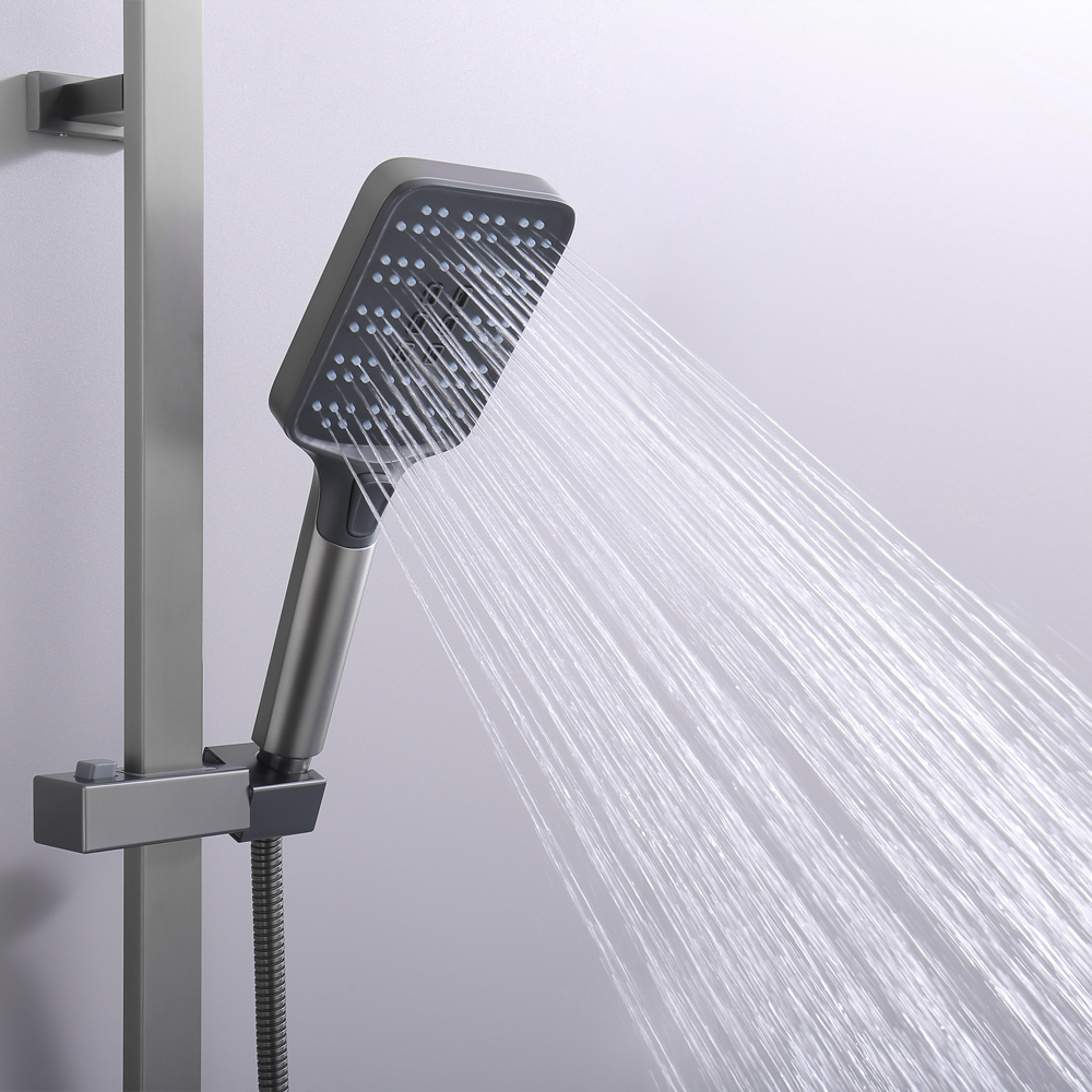 Opuluxify Thermostatic Shower System with Temperature Display and 3 Water Outlet Modes - OP2054