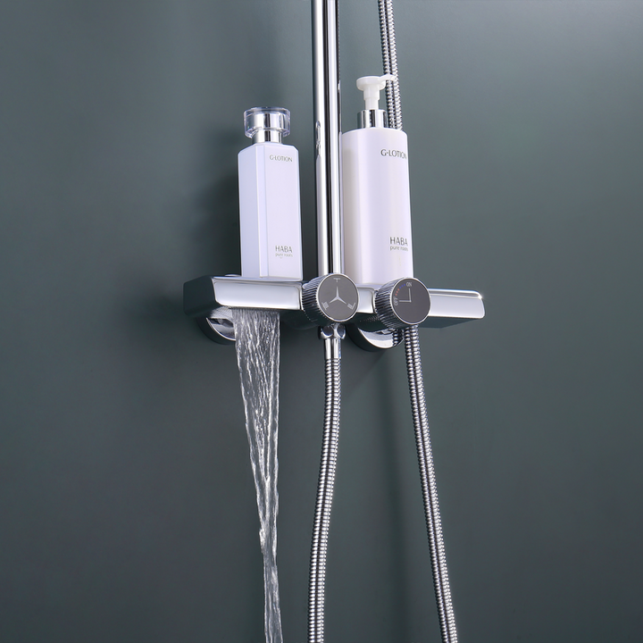 Opuluxify Thermostatic Shower System with 3 Water Outlet Modes - OP2033